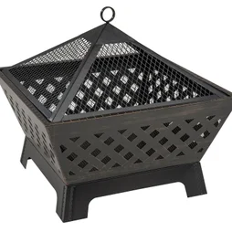 Brasero charbon de bois LANDMANN 22103, noir