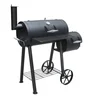 Barbecue fumoir charbon de bois GRILLCHEF 11407, 4 en 1, noir