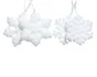 Flocon de neige en mousse, blanc