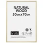 Cadre bois brut, 50 x 70 cm, naturel