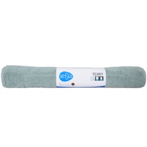 Tapis de bain l.51 x L.82 cm vert, Terry SENSEA