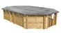 Bâche hiver rectangulaire Pool'N Box, BWT MYPOOL, L.650 x l.270 cm