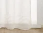Voilage transparent, grace beige l. 140 x H. 260 cm