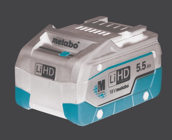 Batterie rechargeable METABO LIHD, 18 V 5.5 Ah