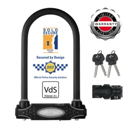 Antivol de velo en U MASTER LOCK avec anse en acier cemente