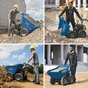 Dumper benne basculante motorisé SCHEPPACH, DP3000, 6.5CV 4 temps 196CC
