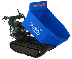Dumper benne basculante motorisé SCHEPPACH, DP5000, 6.5CV 4 temps 196CC