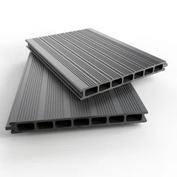 Lame de terrasse chausey 3000x220x22mm composite anthracite