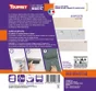 Kit enduit de lissage avec outils TOUPRET Magic' mur degrade 12 kg pate allegee