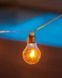 Guirlande extérieure LED intégrée 10 ampoules blanc chaud 350 lm Stella 4.5 m