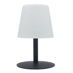 Lampe extérieure rechargeable, Standy mini rock, 55-110 lumens, LUMISKY, anthracite