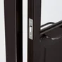 Bloc-porte atelier vitre Atelier, noir H.204 x l.73 cm, poussant gauche