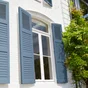 Peinture exterieure bois, mdf, osb Conditions extremes LUXENS bleu provence sati