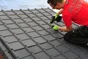 Plaque de toiture Easy anthracite Linea IKO,  l.0.86 x L.1.13m
