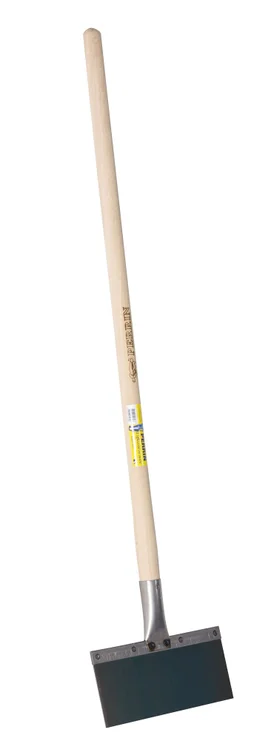 Grattoir de coffrage en acier avec manche en bois, PERRIN