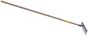 Râteau TP à lame 16 dents avec manche en bois, PERRIN, L.150 cm