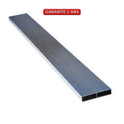 Règle aluminium sans embout, PERRIN, 300 cm x H.10 cm x EP. 18 mm