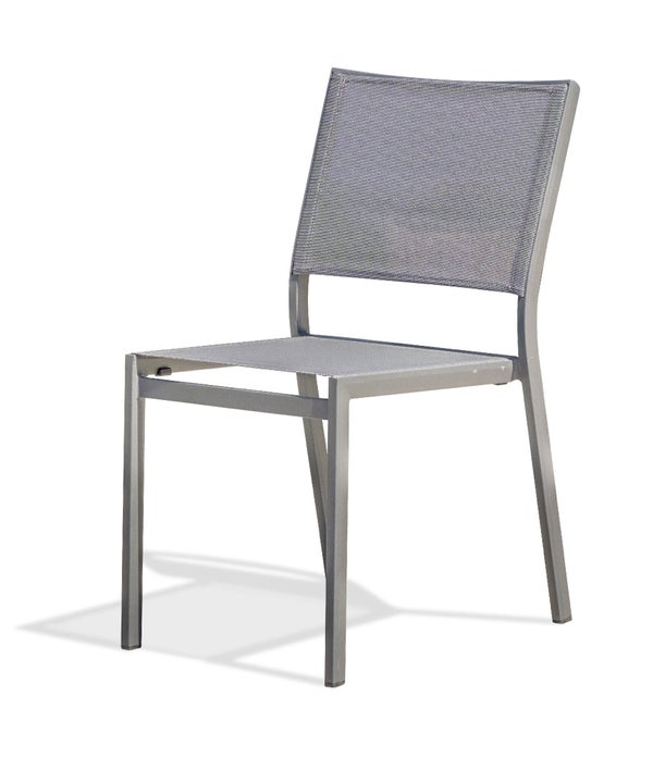 Chaise de jardin DCB GARDEN Stockholm en aluminium noir