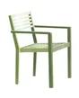 Fauteuil de jardin DCB GARDEN Gaston en aluminium vert