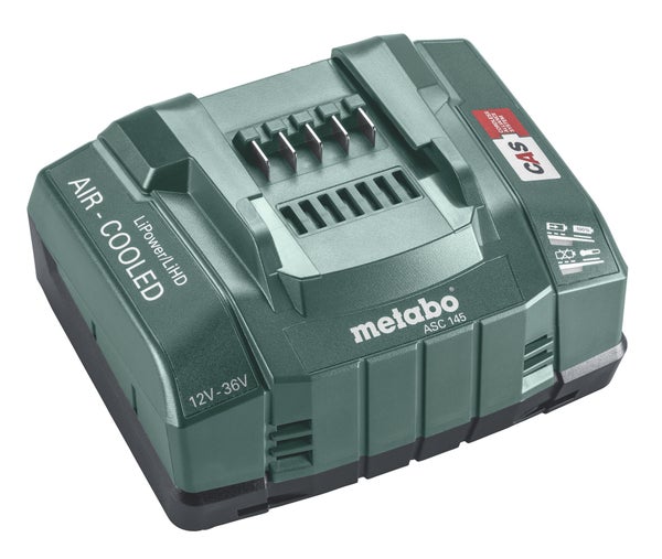 Chargeur de batterie de chantier METABO Asc 145 36 V