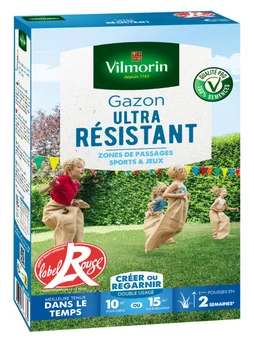 Gazon ultra resistant, VILMORIN, 250 g 10 m²