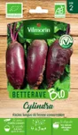 Graines de potager betterave cylindra bio VILMORIN 5 g