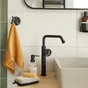 Mitigeur lavabo noir mat, ESSEBAGNO Indus XL