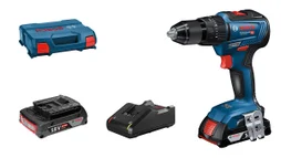 Perceuse a percussion sans fil BOSCH PROFESSIONAL, 18 V 2 Ah, 2 batteries GSB 18