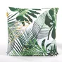 Coussin coton imprime 45x45cm jungle forest