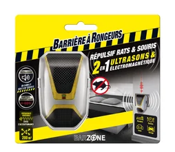 Répulsif ultrasons et élèctromagnetiques antirats et souris COMPO