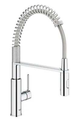 Mitigeur de cuisine avec douchette chrome GROHE Get clova