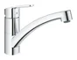 Mitigeur de cuisine chrome GROHE Start clova bas