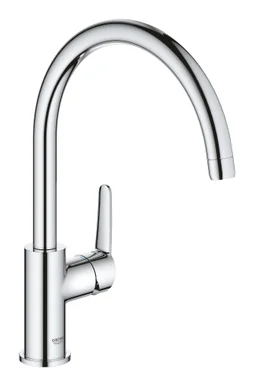Mitigeur de cuisine chromé GROHE Start clova haut