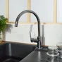 Mitigeur de cuisine chromé GROHE Start clova haut
