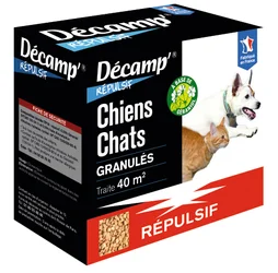 Répulsif granulés anti-chiens et chats DECAMP', 400 g