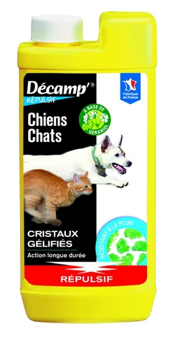 Répulsif cristaux anti-chiens et chats DECAMP', 500 g