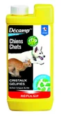 Répulsif cristaux anti-chiens et chats DECAMP', 500 g