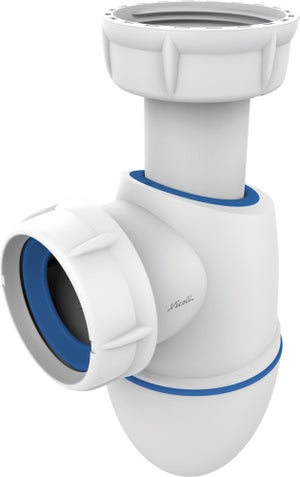 Siphon pour lavabo Diam.1 1/2 (40x48 mm), NICOLL