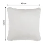 Coussin Swanny, 45 x 45 cm beige