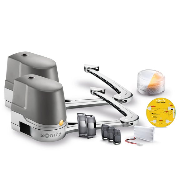 Motorisation de portail SOMFY a bras evolvia xl