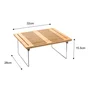 Étagère gain de place bambou l.28 x P.32 x H.15.5 cm