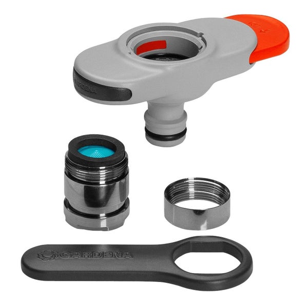 Adaptateur pour robinet d'intérieur GARDENA 18210-20, 22/100 et 24/100 mm