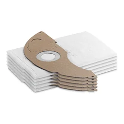 Lot de 5 sacs papier pour aspirateur NT600, KARCHER