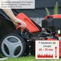 Tondeuse a essence SCHEPPACH Ms225-53e , 224 cm?, l.53 cm, demarrage electrique