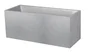 Jardinière polypropylène EDA L.99.5 x l.99.5 x H.43.5 cm gris béton 98L