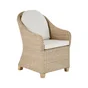 Lot de 2 fauteuils de jardin NATERIAL Medena en aluminium beige