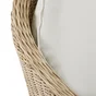 Lot de 2 fauteuils de jardin NATERIAL Medena en aluminium beige
