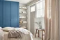Peinture bleu seram mur, boiserie, radiateur RIPOLIN satine 0.5 l