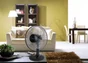 Ventilateur à poser, THOMSON noir 55 W, D40 cm