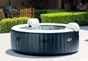 Pure Spa gonflable INTEX Blue Navy rond 6 places + Kit d'entretien